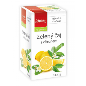 Apotheke Zelený čaj s citronem 20x2g