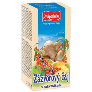 Apotheke Zázvorový čaj s rakytníkem 20x2g