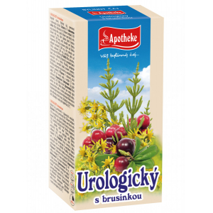 Apotheke Urologický čaj s brusinkou 20x1.5g