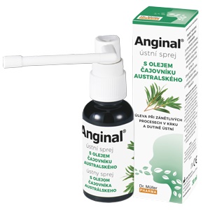 Anginal ústní sprej s olejem čajovníku australského 30ml