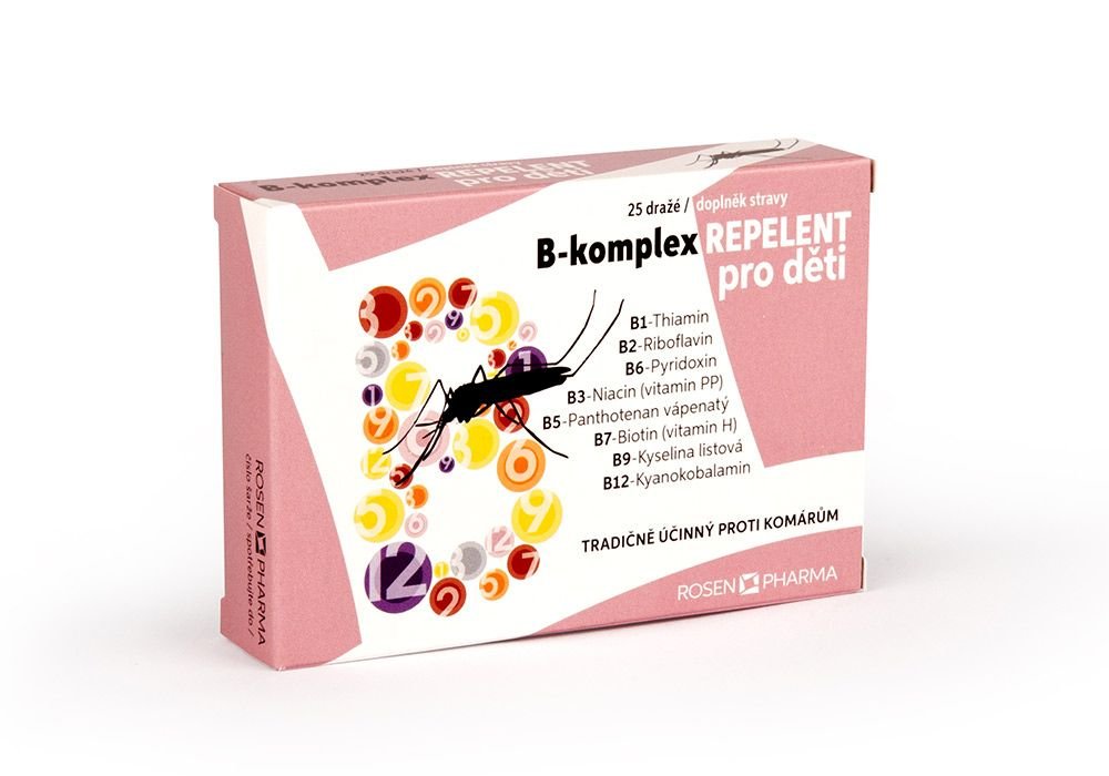 Rosen B-komplex REPELENT pro děti drg.25