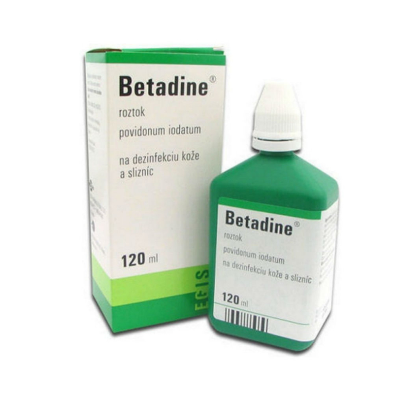 Betadine liq.1x120ml (H) zelený