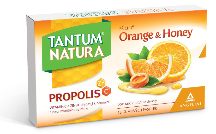 Tantum Natura Orange&Honey+Zn+vit.C past.15