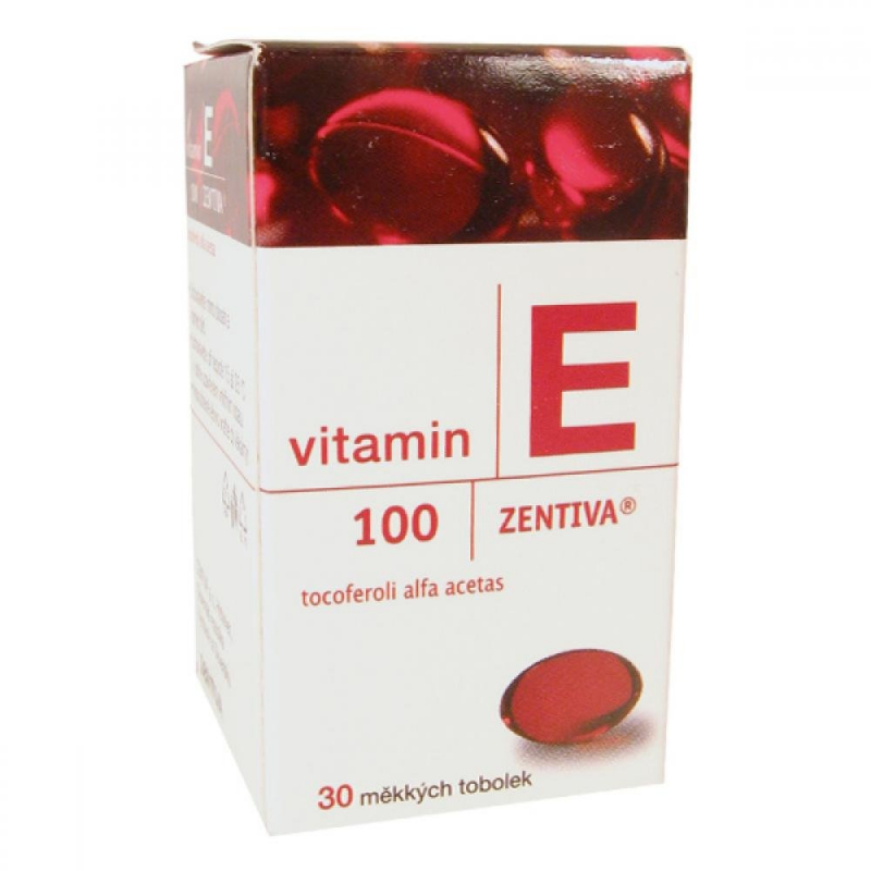 Vitamin E 100 Zentiva por.cps.mol.30x100mg 92 Kč lekyprozdravi.cz