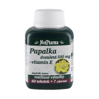 MedPharma Pupalka dvouletá 500mg+vit.E tob.67