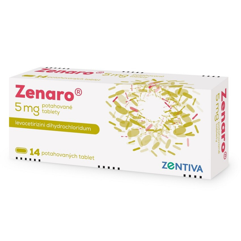 Zenaro 5 mg por.tbl.flm. 14IV x5mg