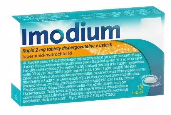 Imodium Rapid 2mg por.tbl.dis.12 II