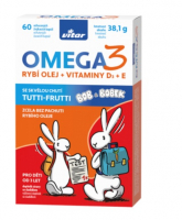 Vitar Kids Omega 3+vit.D+vit.E cps.60