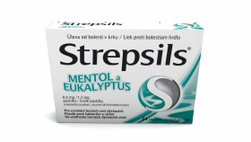 Strepsils Mentol a Eukalyptus 0.6mg/1.2mg pas.24