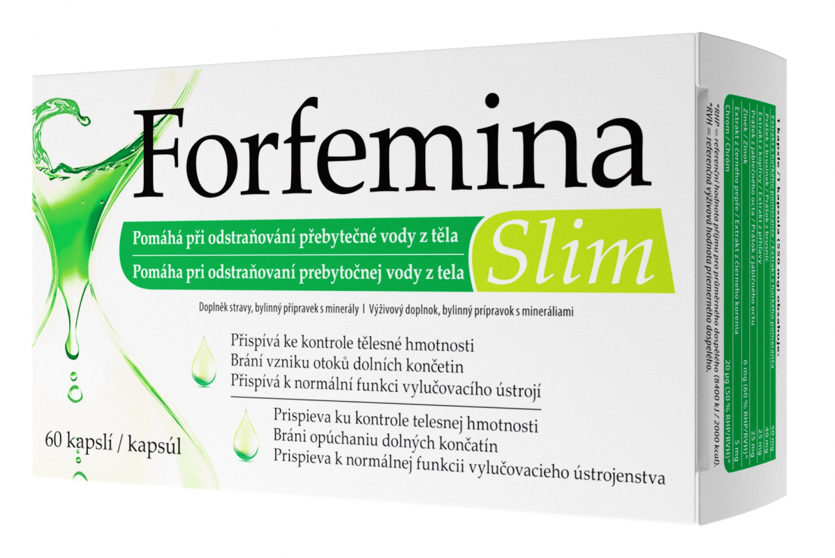 Forfemina Slim odvodnění těla 60 kapslí