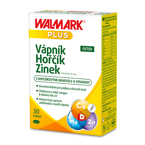 Walmark Váp-Hoř-Zinek Osteo tbl.90