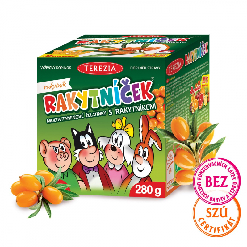 RAKYTNÍČEK želatinky ORIGINÁL 70ks