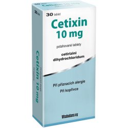 Cetixin 10mg por.tbl.flm.30x10mg