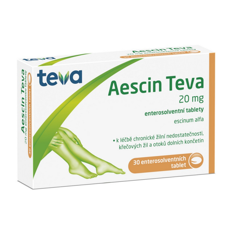 Aescin-Teva por.tbl.flm.30x20mg