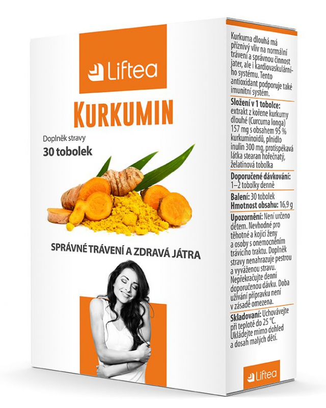 LIFTEA Kurkumin tob.30