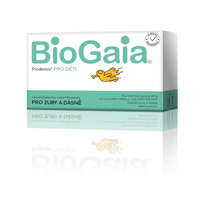 BioGaia Prodentis pro děti 20 pastilek