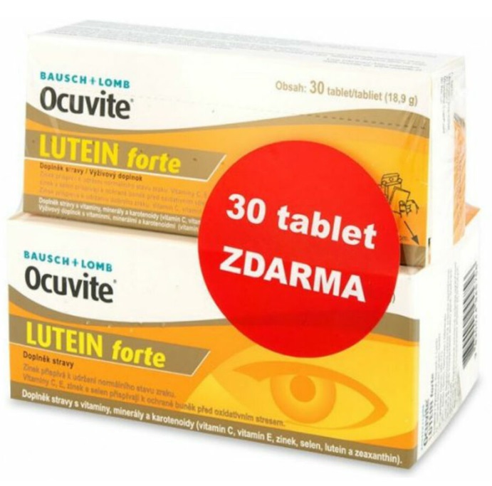 Ocuvite LUTEIN forte tbl.60+30 ZDARMA