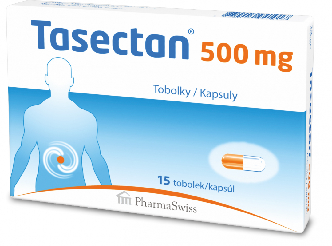 Tasectan 500mg tob.15