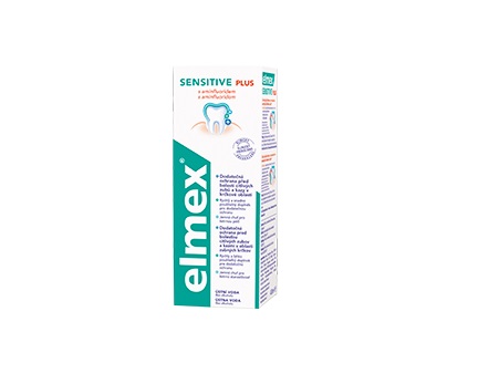 Elmex Sensitive Plus ústní voda 400ml