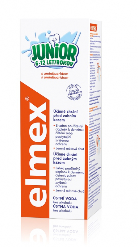 Elmex Junior ústní voda 400ml