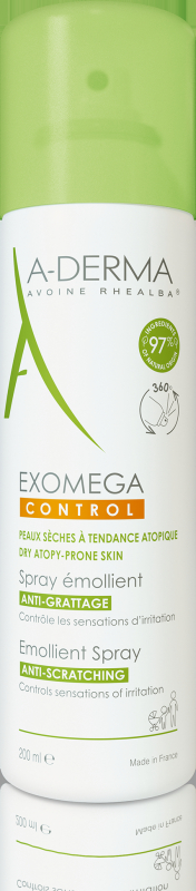 A-DERMA Exomega CONTROL Emolienční sprej 200ml