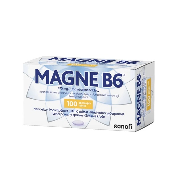 Magne B6 470mg/5mg tbl.obd. 100