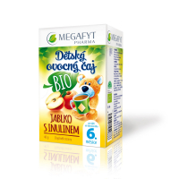 Megafyt Dětský ovocný čaj jablko a inul.BIO 20x2g