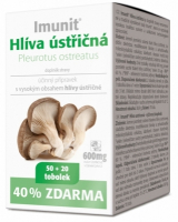 Hlíva ústřičná Imunit 50 + 20 tob. Zdarma