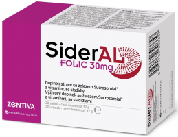 SiderAL Folic 30mg 20 sáčků