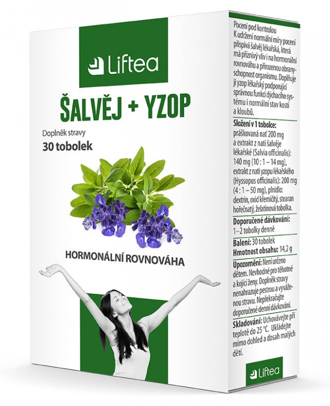 LIFTEA Šalvěj+yzop tob.30