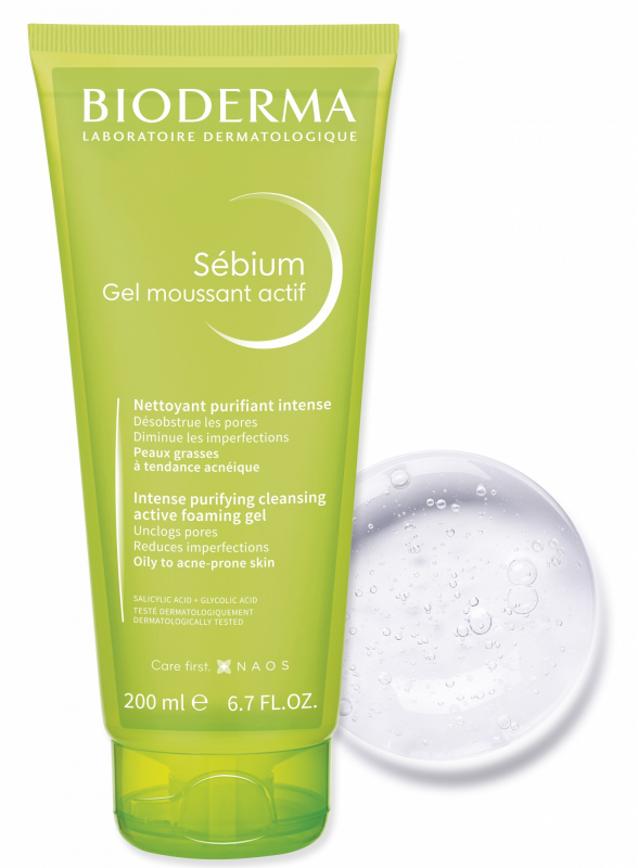 BIODERMA Sébium Gel moussant actif 200ml