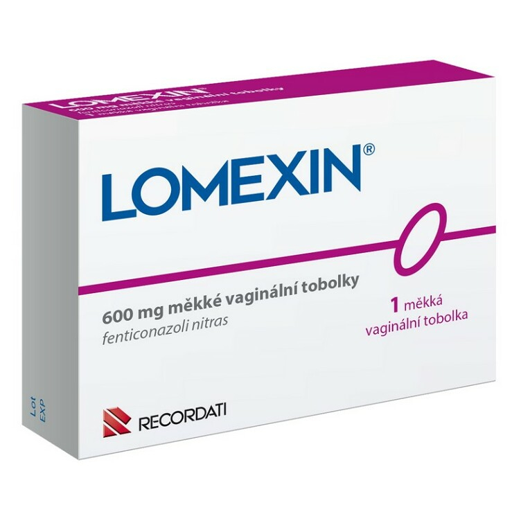Lomexin 600mg vag.cps.mol.1