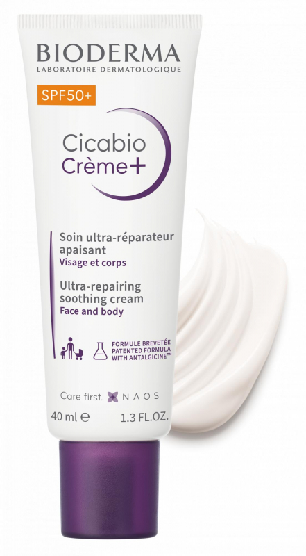 BIODERMA Cicabio Krém+ SPF 50+ 40ml