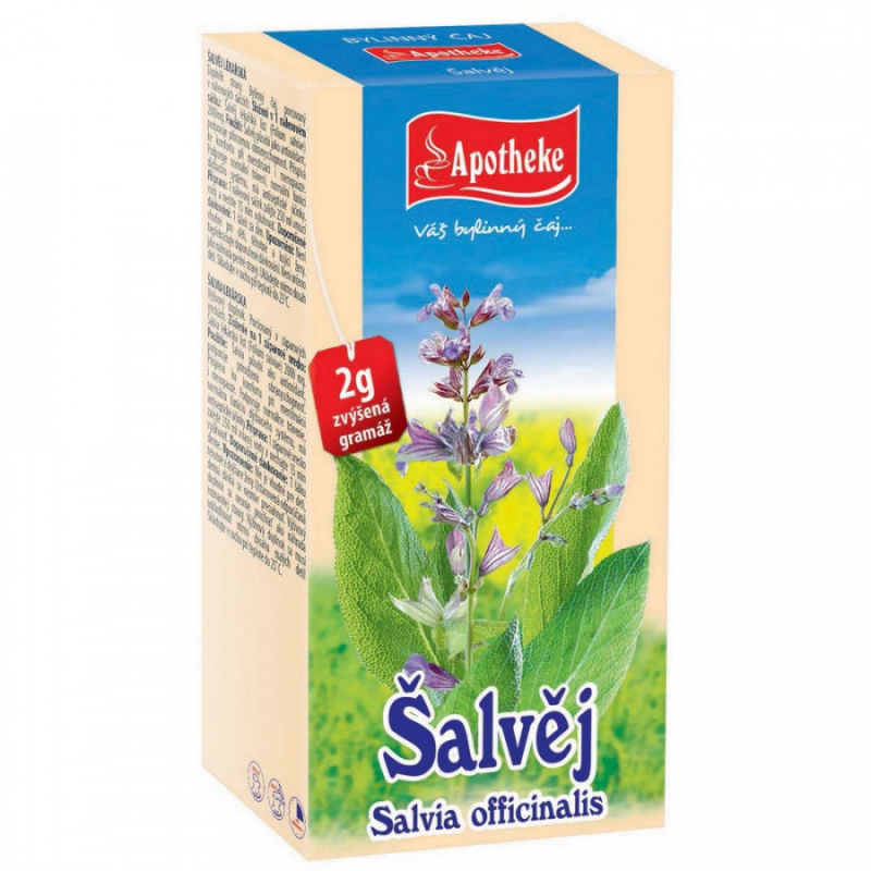 Apotheke Šalvěj lékařská čaj 20x2g